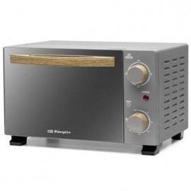 HO995 - MINI HORNO SOBREMESA 10L NORDIC DESING INOX/NEGRO 800W ORBEGOZO