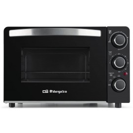 HCC5015 - HORNO SOBREMESA 15L INOX/NEGRO 1300W ORBEGOZO