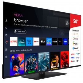 LT50VDQ340S - QLED 50 4K HDR10 VIDAA WIFI BLUETOOTH (DVBT2/C/S2) JVC