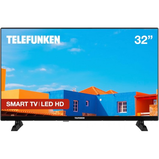 32DTHV725 - LED 32 HD HDR10 SMART TV WIFI BLUETOOTH (DVBT2/C/S2) TELEFUNKEN