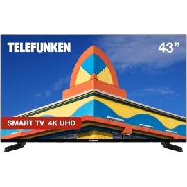 43DTUV725 - LED 43 4K HDR10 SMART TV WIFI (DVBT2/C/S2) TELEFUNKEN