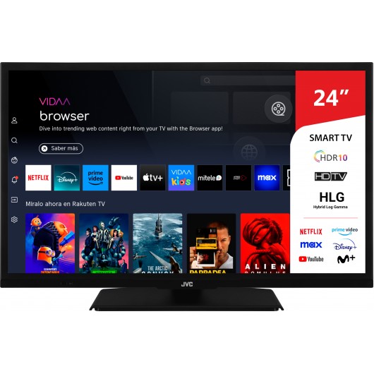 LT24VDH540S - LED 24 HD VIDAA WIFI (DVBT2/C) JVC