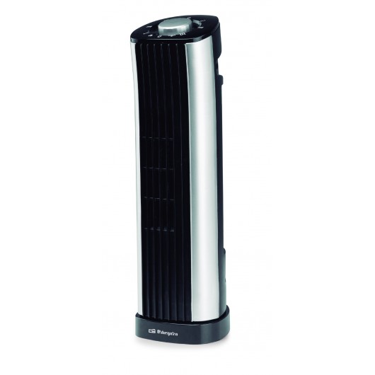 TM0920 - VENTILADOR TORRE MINI NEGRO/INOX 30W ORBEGOZO