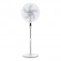 SF1240 - VENTILADOR PIE BLANCO 5 ASPAS 40CM 45W C.MANDO ORBEGOZO