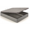 CMKEGR090190 - CANAPE MADERA KENIA TEXTIL GRIS 90X190 DI-KOMFORT