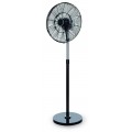 SF5045 - VENTILADOR PIE NEGRO 18 ASPAS 45CM 85W C.MANDO ORBEGOZO