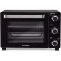 HOT220 - HORNO DE SOBREMESA C/TURBO 22L INOX/NEGRO 1300W ORBEGOZO