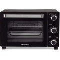 HOT280 - HORNO DE SOBREMESA C/TURBO 28L INOX/NEGRO 1500W ORBEGOZO