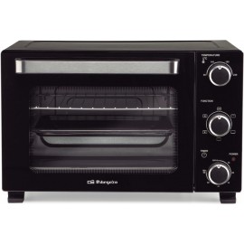 HOT480 - HORNO DE SOBREMESA C/TURBO 48L NEGRO 2000W ORBEGOZO