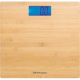 PB2335 - BASCULA DE BAÑO DIGITAL MADERA 150KG ORBEGOZO