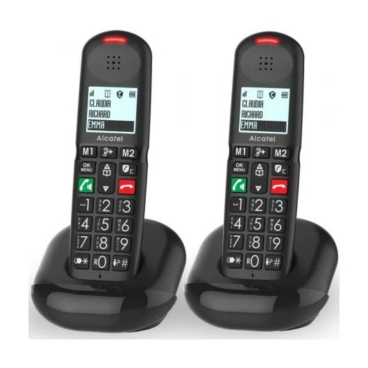 XL685 DUO BLK - TELEFONO INALAMBRICO DUO NEGRO ALCATEL