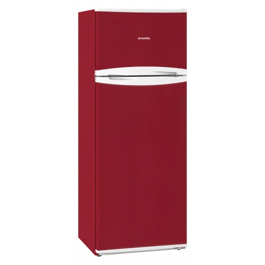 FG142RO - FRIGO 2PUERTAS 142X54 ROJO E SUNFEEL