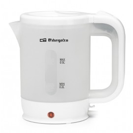 KT4510 - HERVIDOR AGUA VIAJE BLANCO 0,5L ORBEGOZO