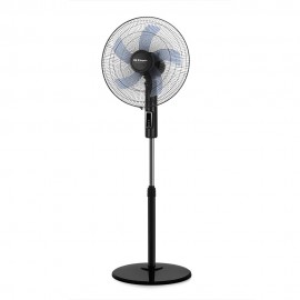 SF1340 - VENTILADOR PIE NEGRO 5 ASPAS 40CM 45W C.MANDO ORBEGOZO