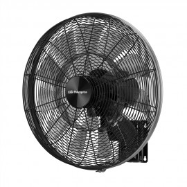 WF5045 - VENTILADOR PARED SILENT NIGHT NEGRO 18 ASPAS 45CM 85W C/MANDO ORBEGOZO