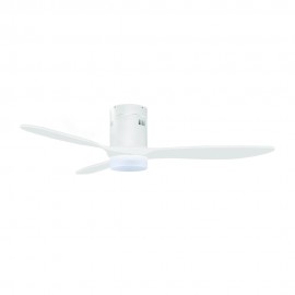 CP174132 - VENTILADOR TECHO C. PLAFON 3ASPAS ABS BLANCO 132CM C.MANDO ORBEGOZO