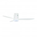 CP174132 - VENTILADOR TECHO C. PLAFON 3ASPAS ABS BLANCO 132CM C.MANDO ORBEGOZO