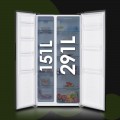 AA18900ENFX - FRIGO AMERICANO 177X90 NF DIG INOX E ASPES INVERTER