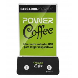 SYPWC13 - CARGADOR C/PORTAMENU POWER COFFE SYTECH