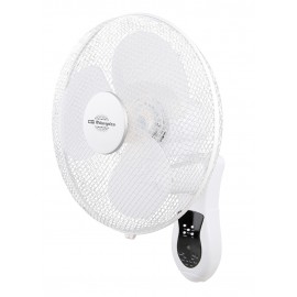 WF0242 - VENTILADOR PARED 3 ASPAS BLANCO 40CM 40W C.MANDO ORBEGOZO