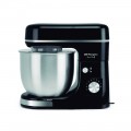 AM6700 - BATIDORA AMASADORA NEGRA/INOX C/BOL INOX 5,0L MOTOR AC 1000W ORBEGOZO