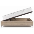 CMMICA135190 - CANAPE MADERA MILAN CAMBRIAN 135X190 DI-KOMFORT