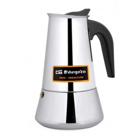 KFI460 - CAFETERA ACERO INOX 4 TAZAS ORBEGOZO