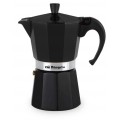 KFN1210A - CAFETERA ITALIANA ALUMINIO NEGRO 12 TAZAS ORBEGOZO