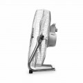 Ventilador Industrial de suelo Power Fan. 3 aspas metálicas. Diámetro 40cm. 3 velocidades de ventilación. Inclinación ajustable.