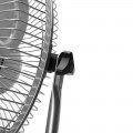 Ventilador Industrial de suelo Power Fan. 3 aspas metálicas. Diámetro 40cm. 3 velocidades de ventilación. Inclinación ajustable.