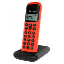 D285 RED-BLACK - TELEFONO INALAMBRICO ROJO/NEGRO ALCATEL