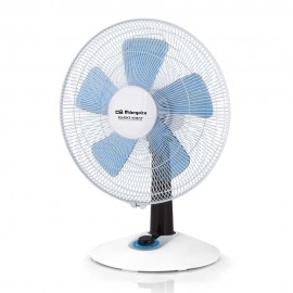 TF0138 - VENTILADOR SOBREMESA 35CM BLANCO/NEGRO 40W ORBEGOZO