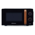 MIG2140 - MICROONDAS C/GRILL 20L NORDIC DESIGN NEGRO/MADERA ORBEGOZO
