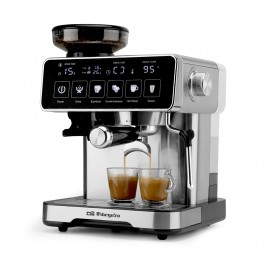 EX8000 - CAFETERA EXPRES SEMI-AUTOMATICA INOX 20 BARES ORBEGOZO