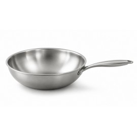 WIH11028 - SARTEN WOK ACERO INOX FULL INDUCTION 28CM ORBEGOZO