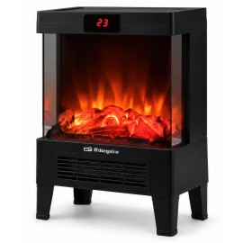 CM9030 - CHIMENEA ELECTRICA EFECTO FUEGO REAL 1000/1800W ORBEGOZO