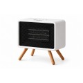 CR5047- CALEFACTOR CERÁMICO BLANCO PATAS MADERA 1500W 750/150W ORBEGOZO