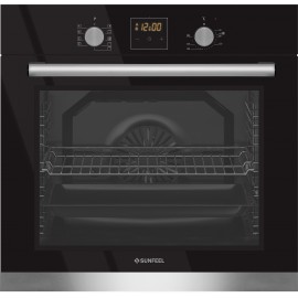 HSNTOUCH10 - HORNO MULTIFUNCION HIDROLITICO A NEGRO/INOX SUNFEEL