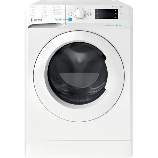 BDE761483X - LAVASECADORA 7KG/6KG 1400RPM C INDESIT