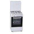 VCH455 - COCINA GAS 4F C/HORNO BLANCA 50X55CM ROMMER