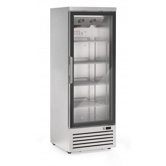 VET2M694X - VITRINA EXPOSITORA 1 PUERTA 200X70 INOX C SUNFEEL