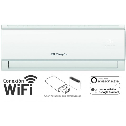 FDI183UI - AIRE ACONDICIONADO SPLIT 3DC INVERTER C/ B.CALOR 4500FR A++ ORBEGOZO